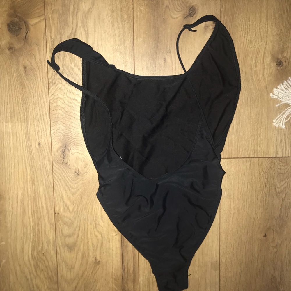 American Apparel high cut one-piece